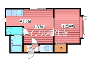 フォレスト南月寒の物件間取画像